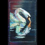 Moonlight Serenade Swan Quilt