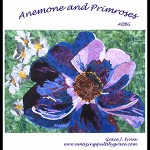 Anemone and Primroses Digital Quilt Pattern