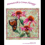 Monarch’s Cone Flower Quilt Pattern
