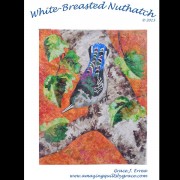 White Breasted Nuthatch Quilt Pattern
